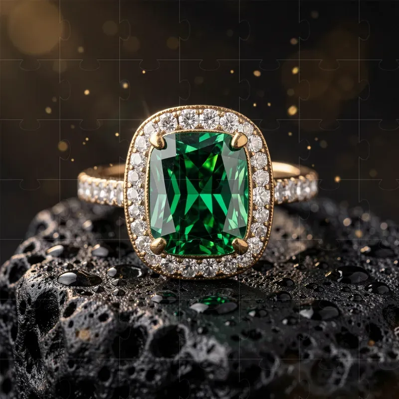 Cinematic Macro Diamond Jewelry Renders