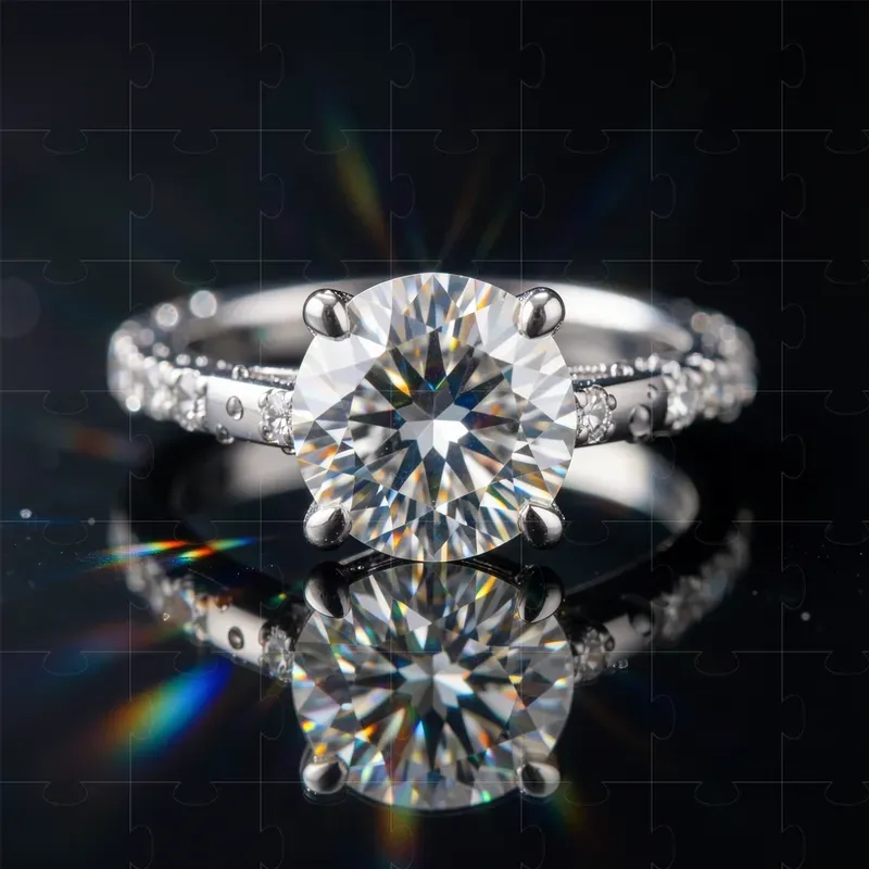 Cinematic Macro Diamond Jewelry Renders