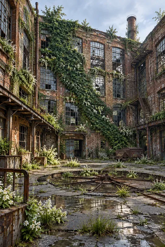 Secret Ivy Courtyard Worlds