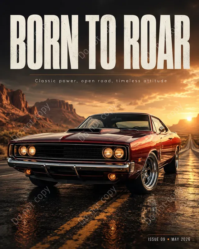 Cinematic Car Poster Makers