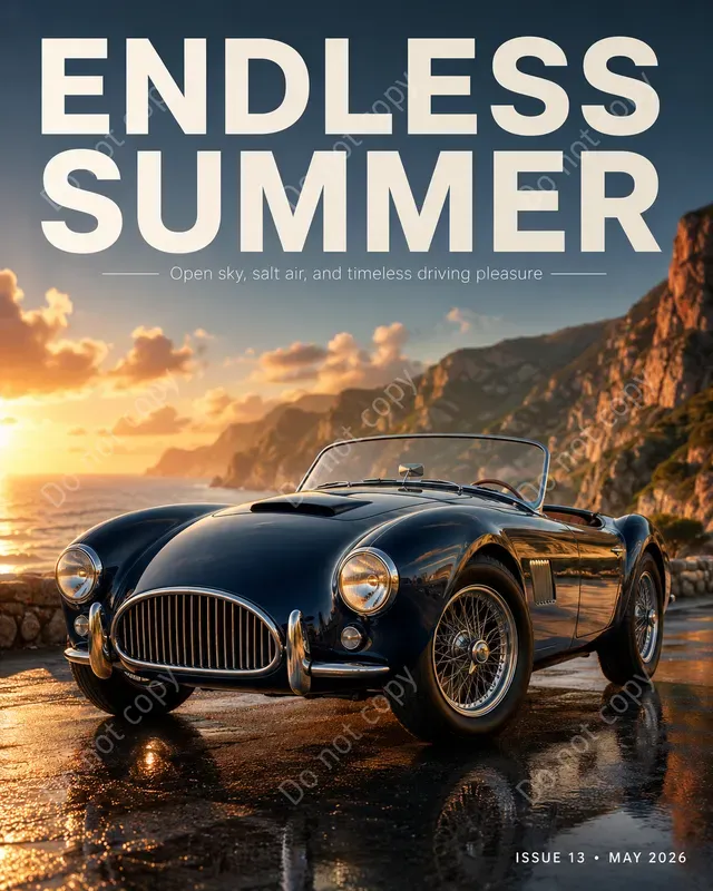 Cinematic Car Poster Makers