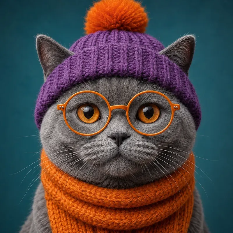 Whimsical Cozy Character Portraits
