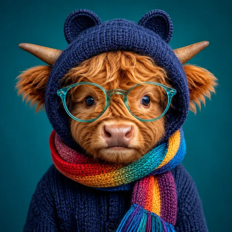 Whimsical Cozy Character Portraits