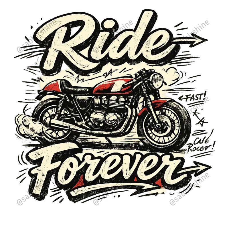 Retro Vehicle Tshirt Design Generator
