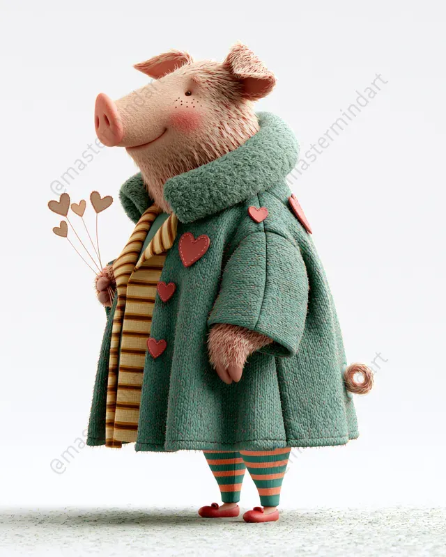 Cute 3D Storybook Animals