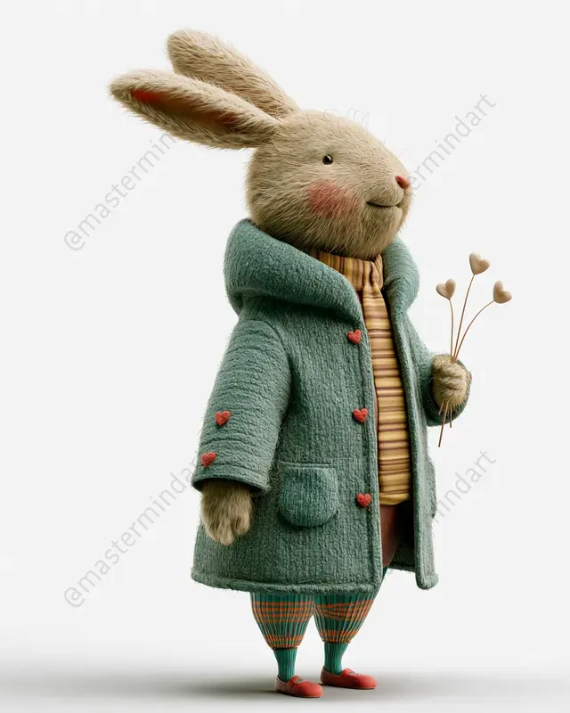 Cute 3D Storybook Animals