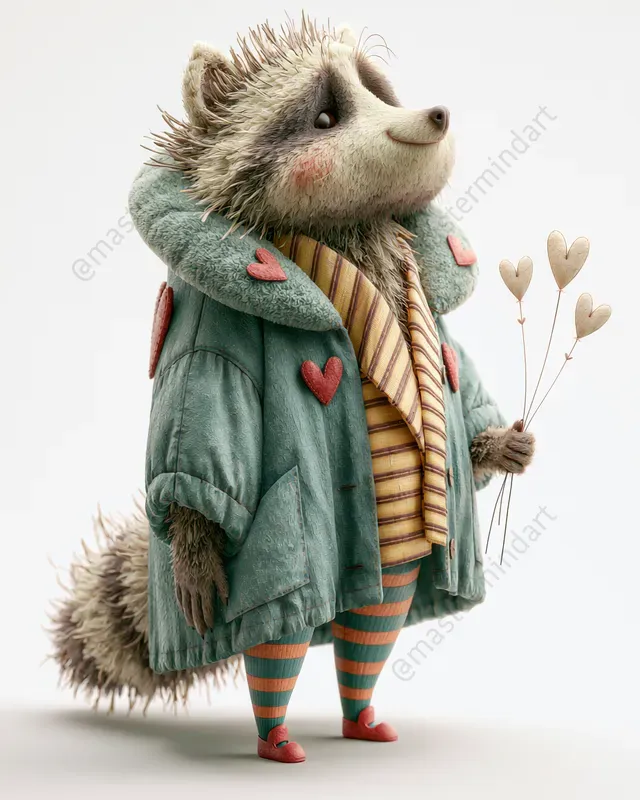 Cute 3D Storybook Animals