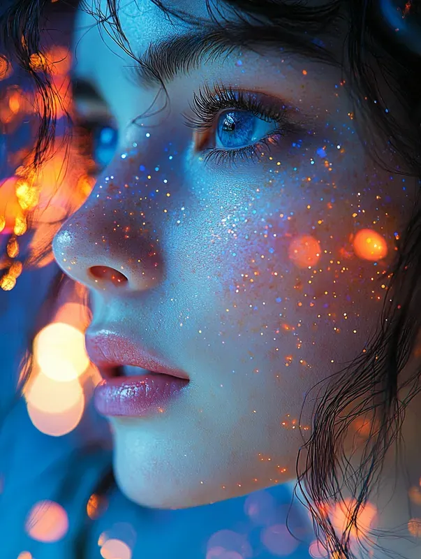 Vibrant Abstract Portraits