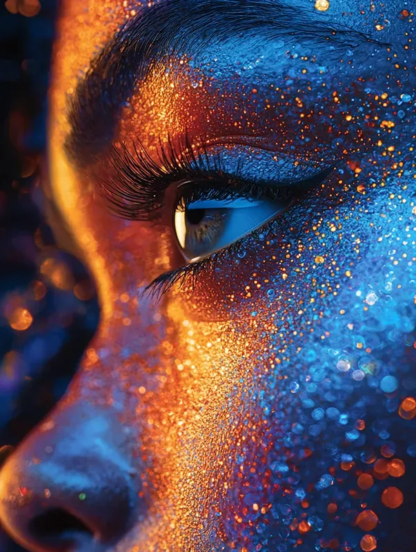 Vibrant Abstract Portraits