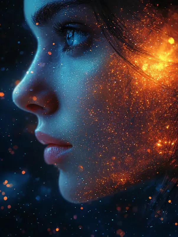 Vibrant Abstract Portraits