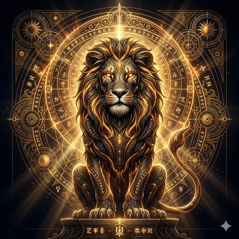 Occult Golden Mandalas