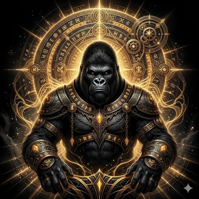 Occult Golden Mandalas