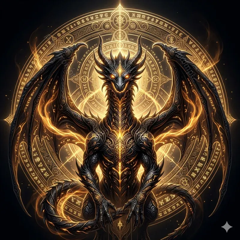 Occult Golden Mandalas