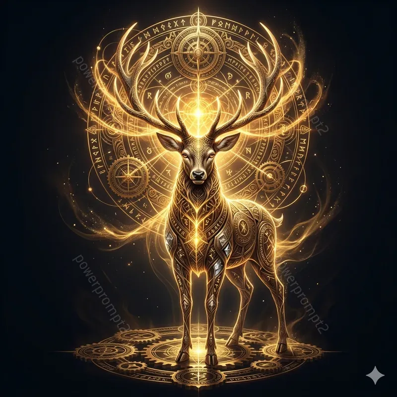 Occult Golden Mandalas