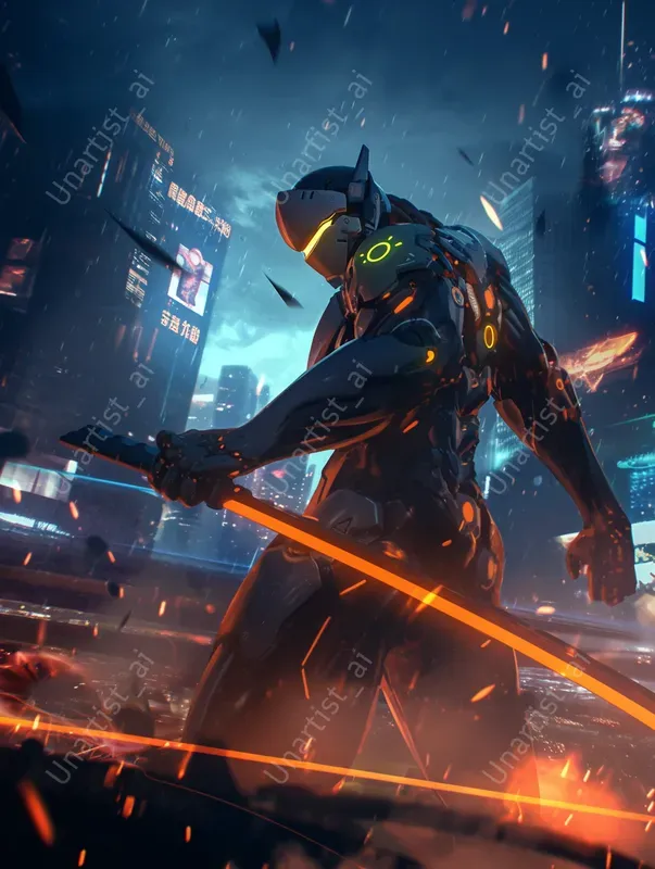 Cyberpunk Overwatch Characters