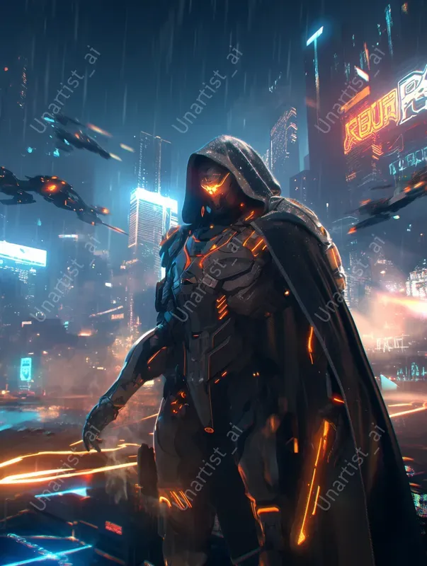 Cyberpunk Overwatch Characters