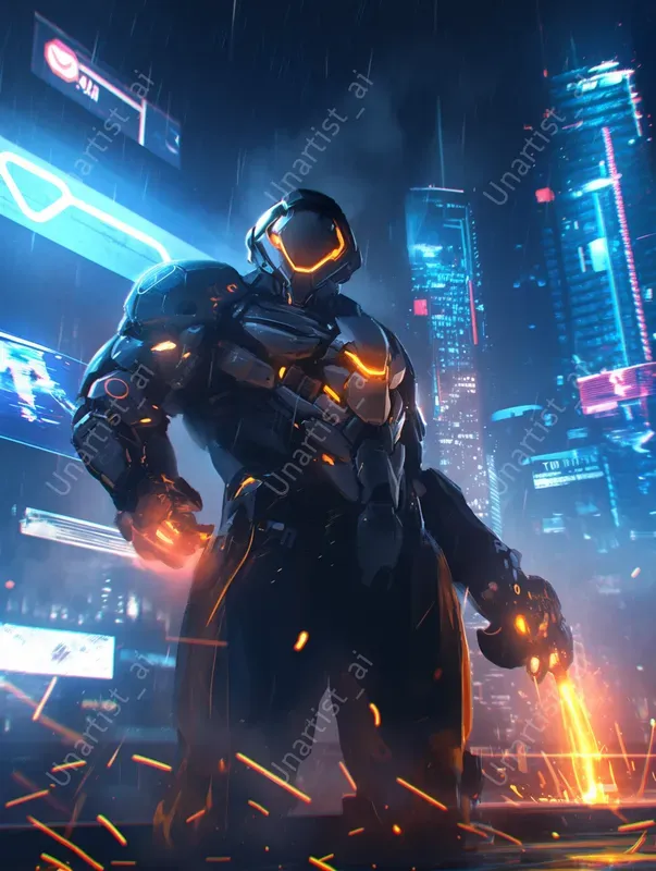 Cyberpunk Overwatch Characters