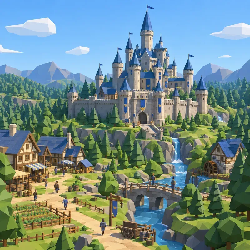 Village Scene Generator