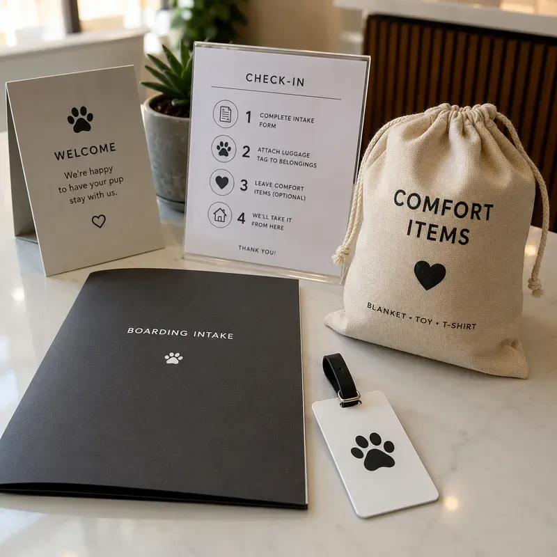 Pet Boarding Checkin Kit Photo Builders