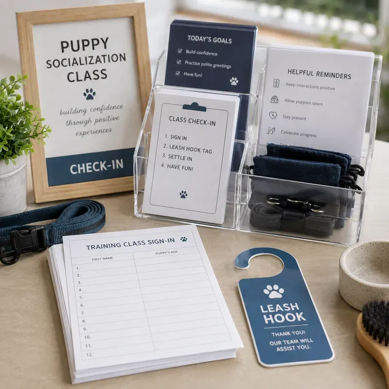 Pet Boarding Checkin Kit Photo Builders