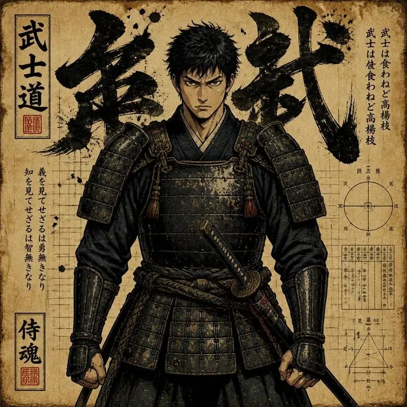 90s Darkmanga Heroic Poster Generator