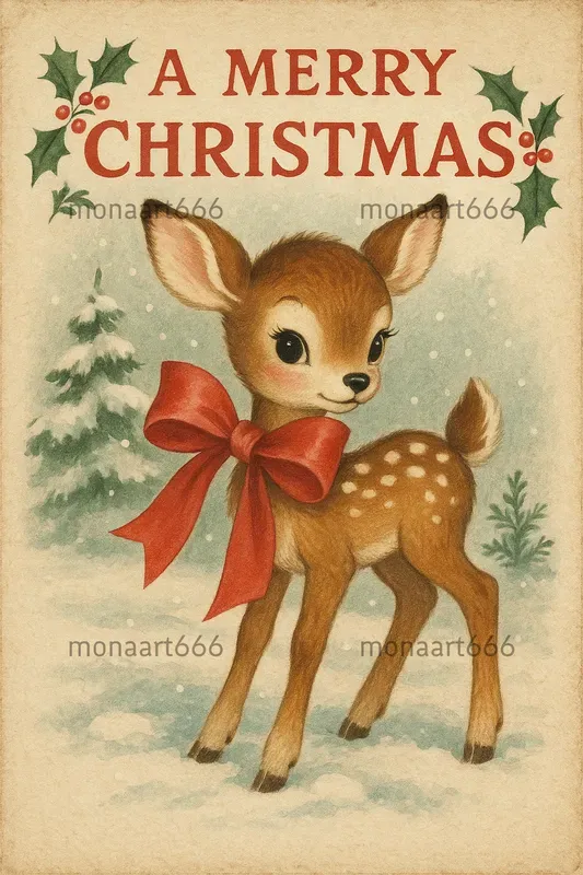 Vintage Yuletide Card Creators