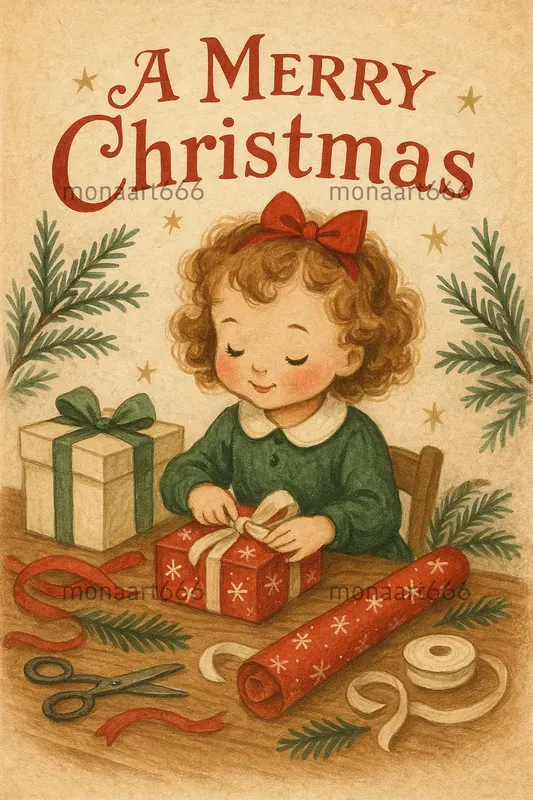 Vintage Yuletide Card Creators