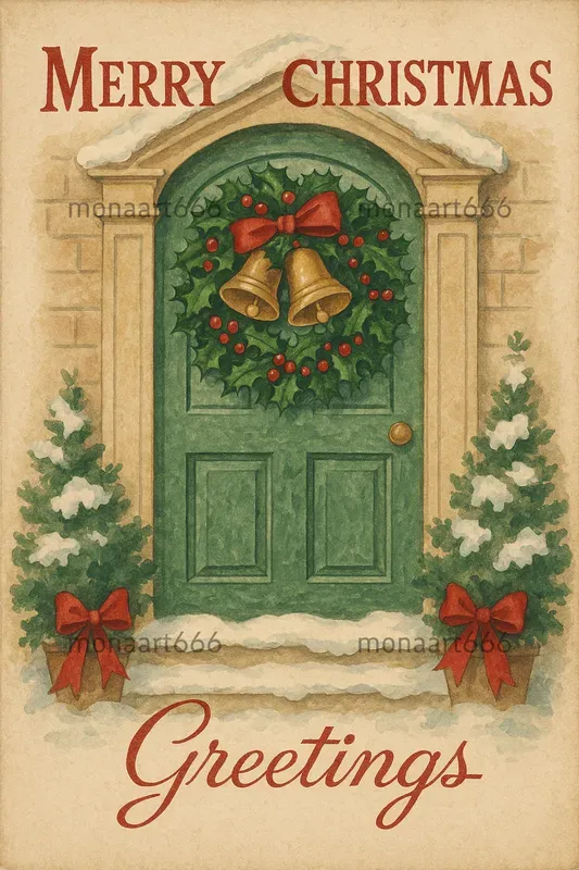 Vintage Yuletide Card Creators