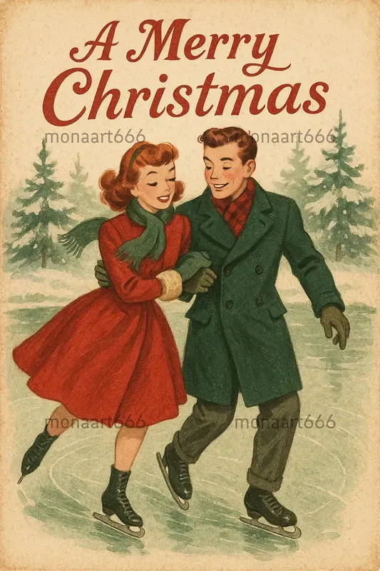 Vintage Yuletide Card Creators
