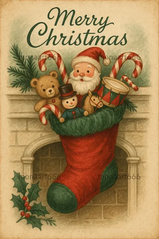 Vintage Yuletide Card Creators