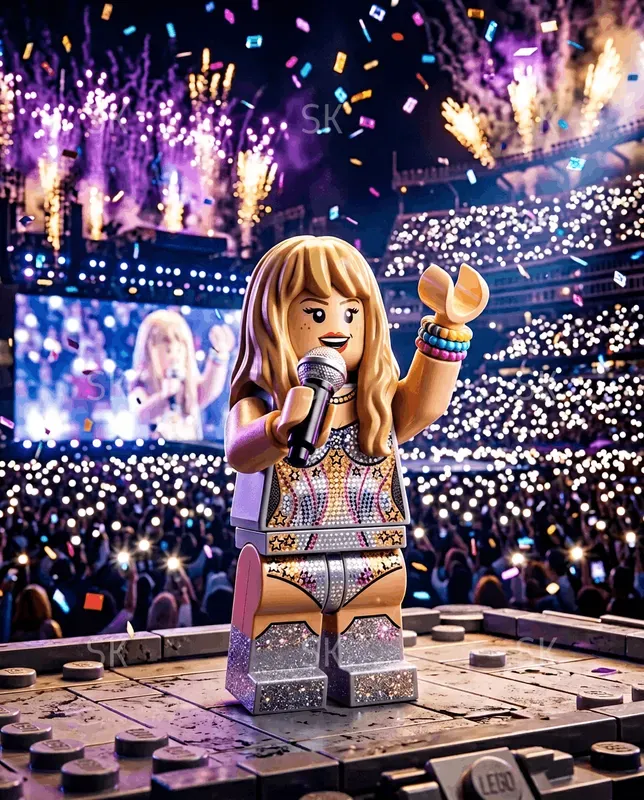 Realistic Celebrity Lego Minifigures
