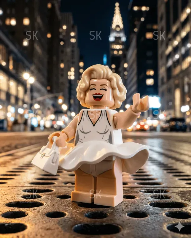 Realistic Celebrity Lego Minifigures