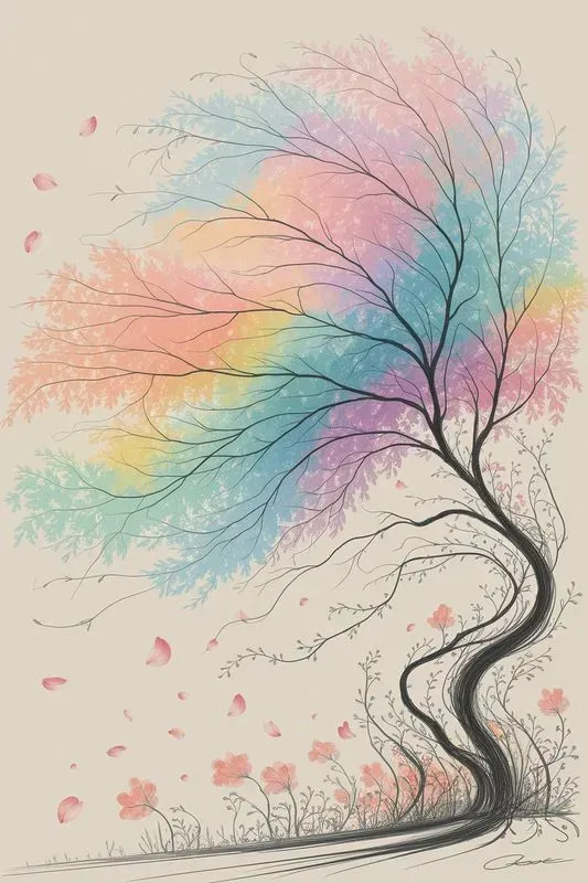 Dreamlike Forms In Pastel Hues