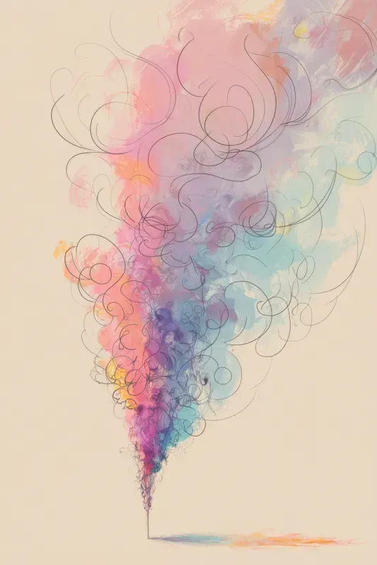 Dreamlike Forms In Pastel Hues