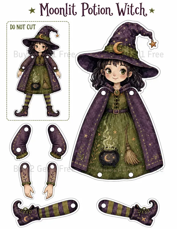 Printable Paper Doll Crafts