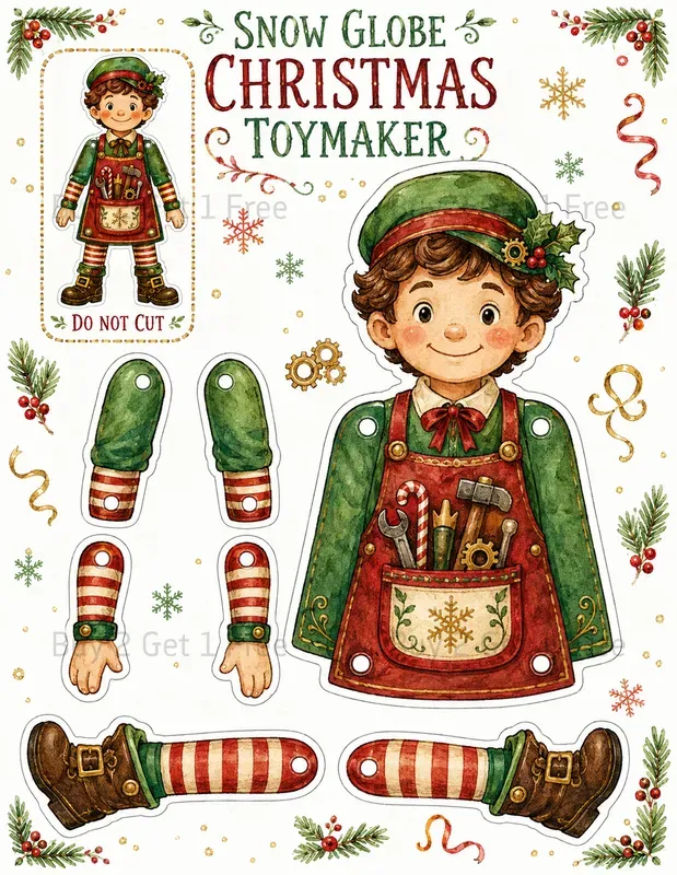 Printable Paper Doll Crafts