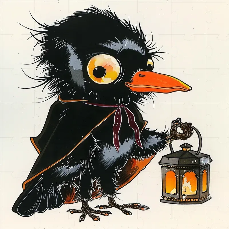 Storybook Watercolor Character Cliparts
