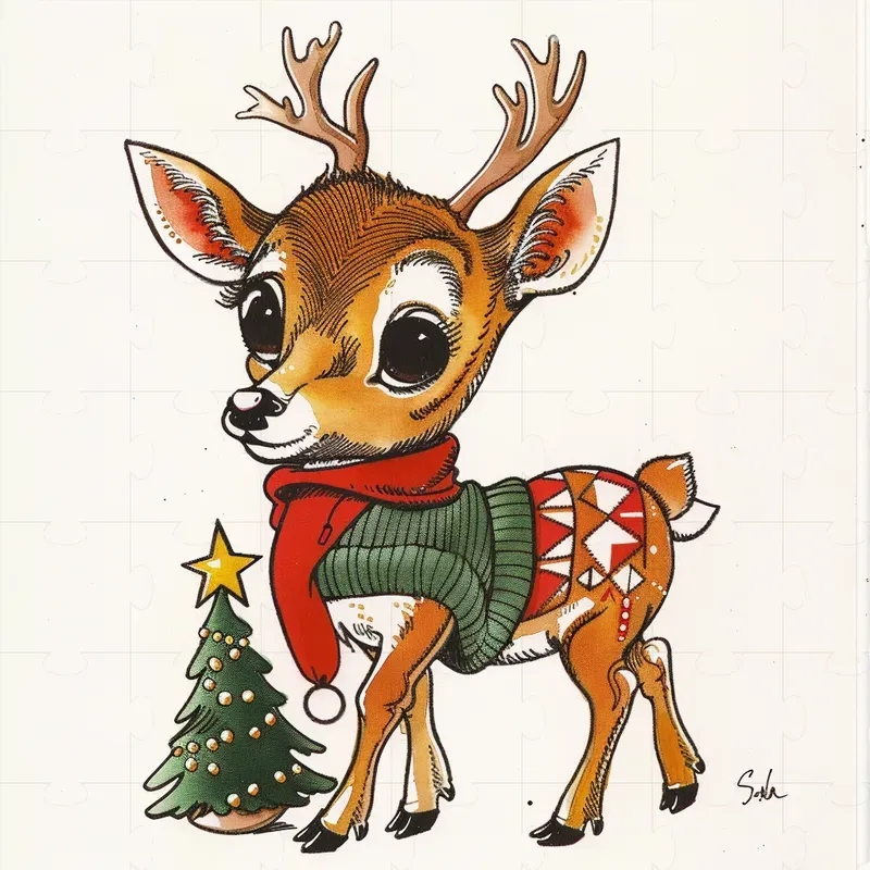 Storybook Watercolor Character Cliparts