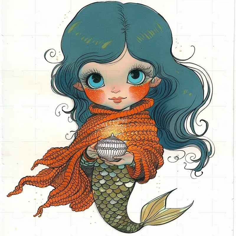 Storybook Watercolor Character Cliparts