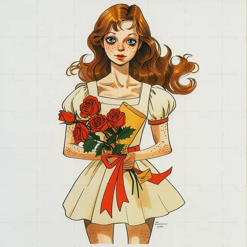 Storybook Watercolor Character Cliparts