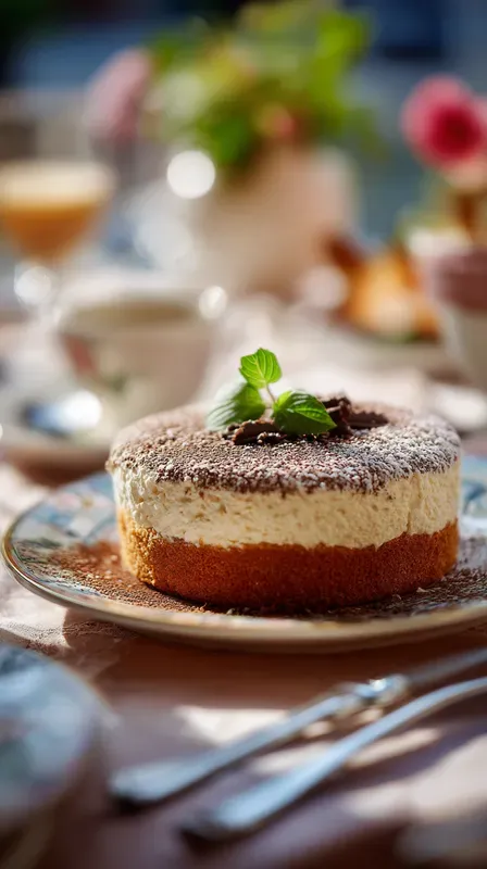 Realistic Sponge Cake Food