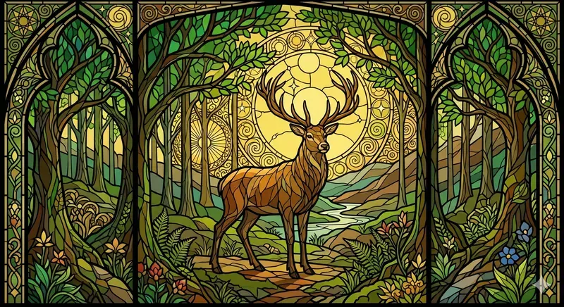 Radiant Stained Glass Art