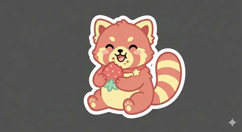 Kawaii Diecut Sticker Designs