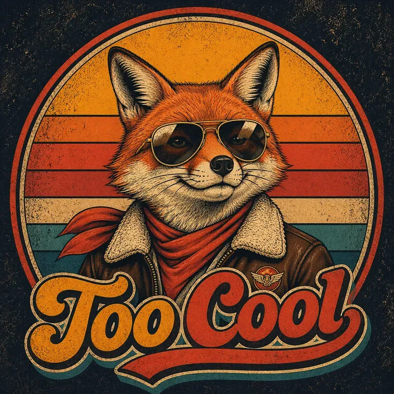 Retro Cool Animal Vibes