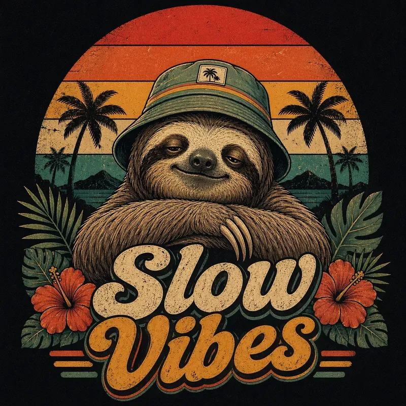 Retro Cool Animal Vibes