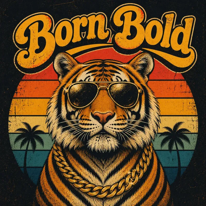 Retro Cool Animal Vibes