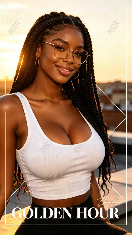 Seductive Crop Top Portraits