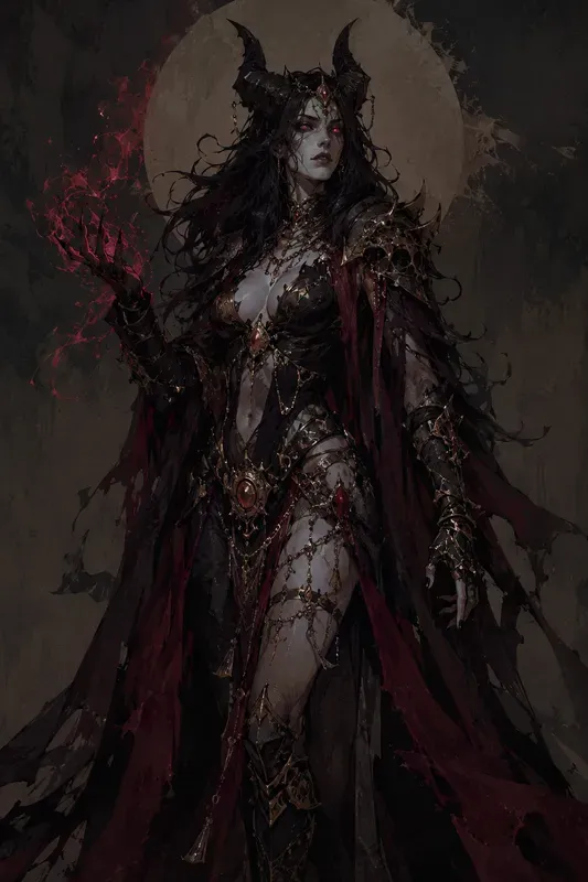 Dark Fantasy Indie Game Art Characters