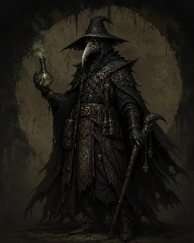 Dark Fantasy Indie Game Art Characters