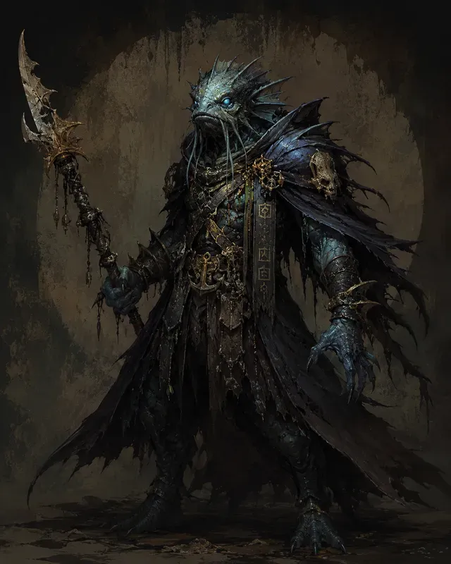 Dark Fantasy Indie Game Art Characters